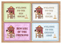 Welcome to the Hen House Animal Custom-Made Sign at www.honeymellow.com