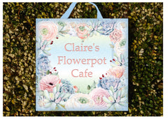 Add your own text to our wood or metal handmade signs.  Personalise your gift at www.honeymellow.com