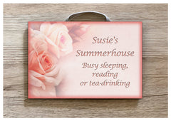 Add Your Own Text to Vintage Romance Custom-Made Blank Signs