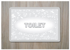 Toilet Cottage Chic Sign at Honeymellow or Add Your Own Tex