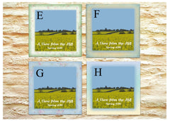 Custom Order Especially for You personalised ceramic tile at Honeymellow