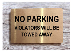 Add Your Own Text Blank Metal Signs in Silver, Gold & White: Small and Large Sizes