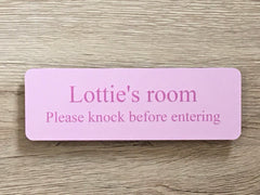 Add Your Own Text to Coloured Blank Signs