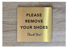 Add Your Own Text Blank Metal Signs in Silver, Gold & White: Small and Large Sizes