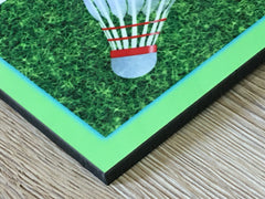 'Gone to Badminton' Sports Sign with Personalised Option