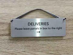 Silver Signs: Add Your Own Text Blank Metal Plaques - Small and Large Sign Sizes
