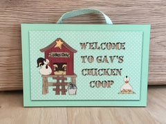 Hen House Colourful Animal Signs