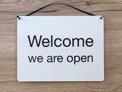Add Your Own Text to 15x10cm / 6x4" Blank Metal Signs in Silver, Gold & White