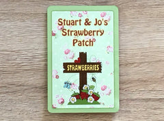 My Strawberry Patch Sign Plus Personalised Option