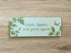 Add Your Own Text to our Vintage Rustic Roses & Green Leaves Sign