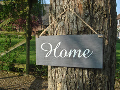 Parisian Rustic Home Sign at Honeymellow