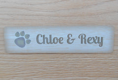 Add your text to blank  rustic wood effect coloured metal signs at www.honeymellow.com