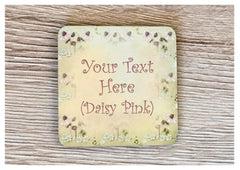 Bespoke Blank Daisy Shabby Chic Signs: Add Your Own Text to Personalise at Honeymellow.com