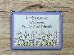 'Happiness Held is the Seed...' Inspiring Quotation OR Own Text: Wood or Metal Sign