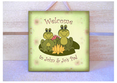 Welcome to my Pad Wood or Metal Personalised Handmade Sign from Honeymellow