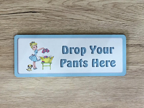 Laundry Quote Aluminium Signs