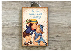 Love Always Vintage Range of Metal Signs for Someone Special
