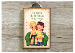 Love Always Vintage Range of Metal Signs for Someone Special
