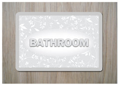 Bathroom Cottage Chic Sign at Honeymellow or Add Your Own Text