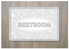 Restroom Cottage Chic Sign at Honeymellow or Add Your Own Tex