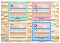 Custom Order Especially for You personalised ceramic tile at Honeymellow