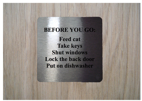 Never Forget with a 'Before You Go' Silver Vital Sign