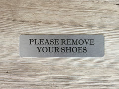No Junk Mail Cold Callers, Remove Shoes + Add Own Text Metal Vital Signs from www.honeymellow.com