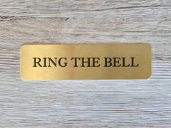 No Junk Mail Cold Callers Please Knock Ring Bell + Add Own Text Metal Vital Signs from www.honeymellow.com