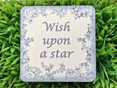Add your own text to our Handmade Blue Haze Sign Design in Wood or Metal at www.honeymellow.com