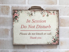Add Your Own Text to our Rustic Rose Signs in Wood or Metal