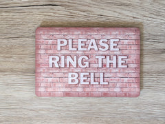 Add Your Own Text to 15x10cm / 6x4" Blank BRICK EFFECT Signs in a Variety of Colours