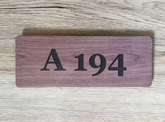 Add Text to Wood Effect Metal Signs: Pine, Oak & Distressed Designs