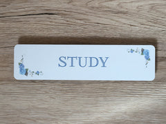 Rosebud Metal Room Signs: Buy Online at www.honeymellow.com