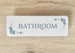 Rosebud Metal Room Signs: Buy Online at www.honeymellow.com