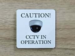 Vital Signs: Surveillance CCTV in Operation Signs in Silver, Gold or White