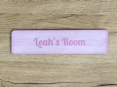 Add Your Own Text Blank Rustic Wood Effect Coloured Metal Signs: Various Sizes