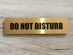 BOLD GOLD OR SILVER VITAL SIGNS for the Home or Office 20X5cm