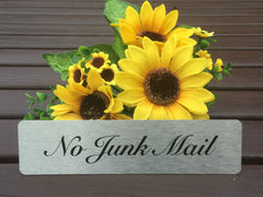Elegant Vital Signs in Silver, Gold or White Metal for the Home or Office: 20x5cm (Large)