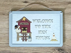 Hen House Colourful Animal Signs